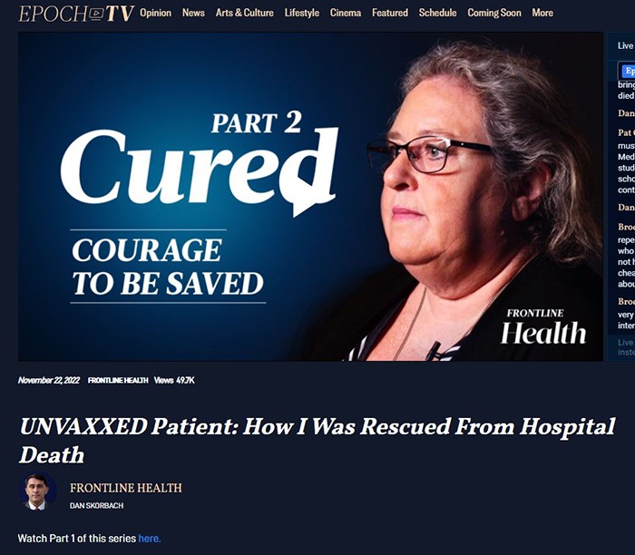 Cured part 2 Gail Sieler Epoch Times med