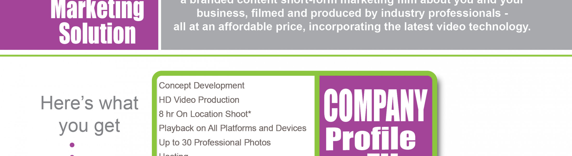 Profile Film Premiere Sell Sheet New Story Media